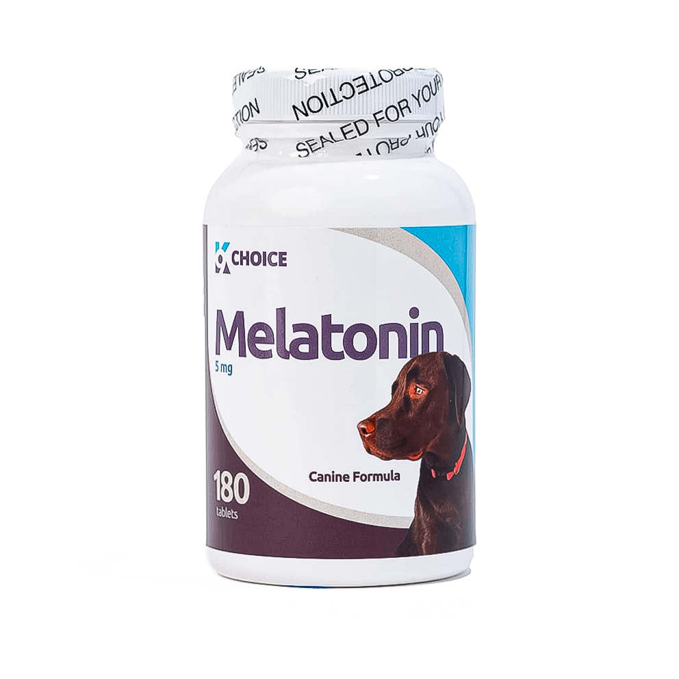 K9 Choice 5mg Melatonin Chewable Tablets - 180ct Bottle